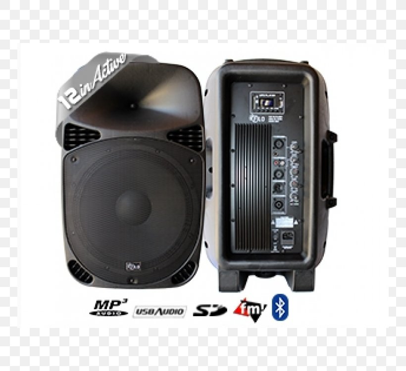 Subwoofer Computer Speakers Sound Loudspeaker, PNG, 750x750px, Subwoofer, Audio, Audio Equipment, Bluetooth, Car Subwoofer Download Free