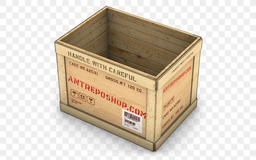 Wooden Box Shipping Container, PNG, 512x512px, Wooden Box, Box, Cargo, Crate, Freight Transport Download Free