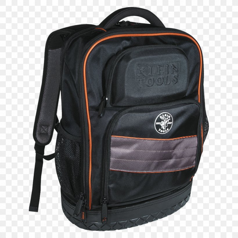 Backpack Klein Tools Hand Tool Bag, PNG, 1000x1000px, Backpack, Adjustable Spanner, Bag, Black, Flashlight Download Free