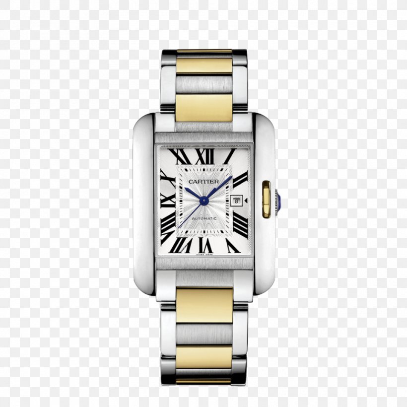 Cartier Tank Anglaise Watch Gold, PNG, 960x960px, Cartier Tank Anglaise, Automatic Watch, Bracelet, Brand, Cartier Download Free