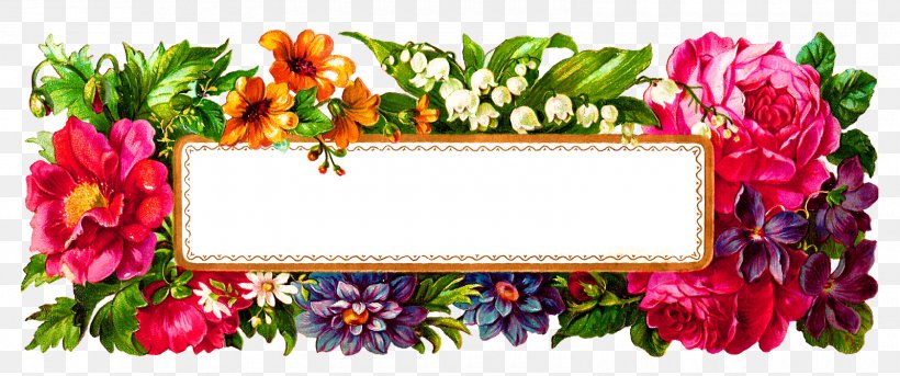 Flower Picture Frames Digital Image Clip Art, PNG, 1600x670px, Flower, Color, Cut Flowers, Digital Image, Floral Design Download Free