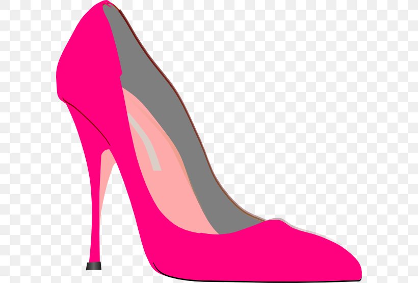 High-heeled Footwear Shoe Clip Art, PNG, 600x554px, Highheeled Footwear, Basic Pump, Footwear, Free Content, Heel Download Free