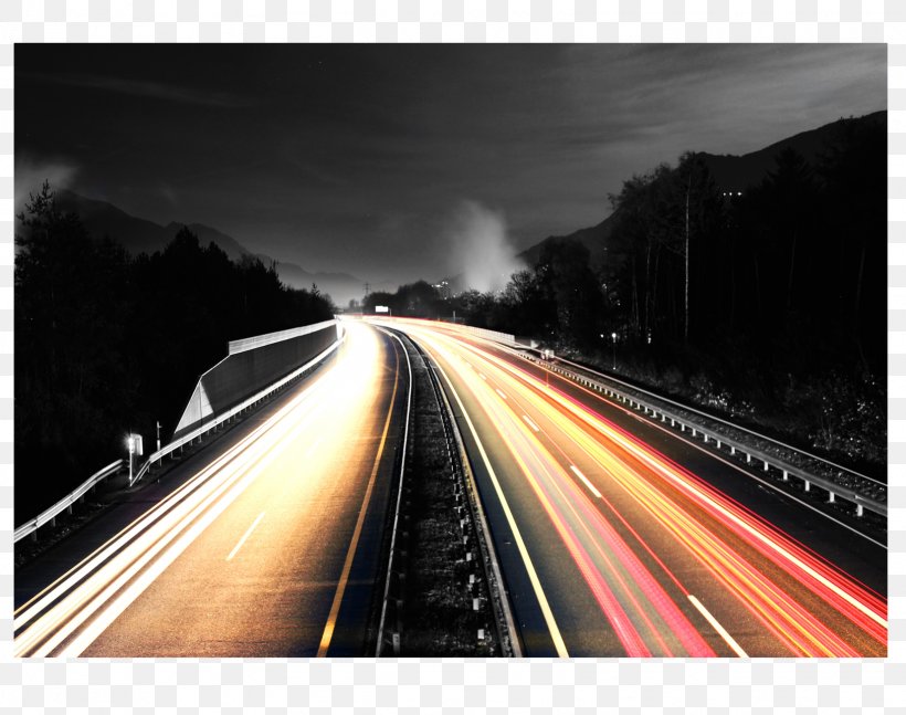 Long-exposure Photography Light Road Controlled-access Highway, PNG, 1626x1284px, Longexposure Photography, Building, Business, Controlledaccess Highway, Fixed Link Download Free