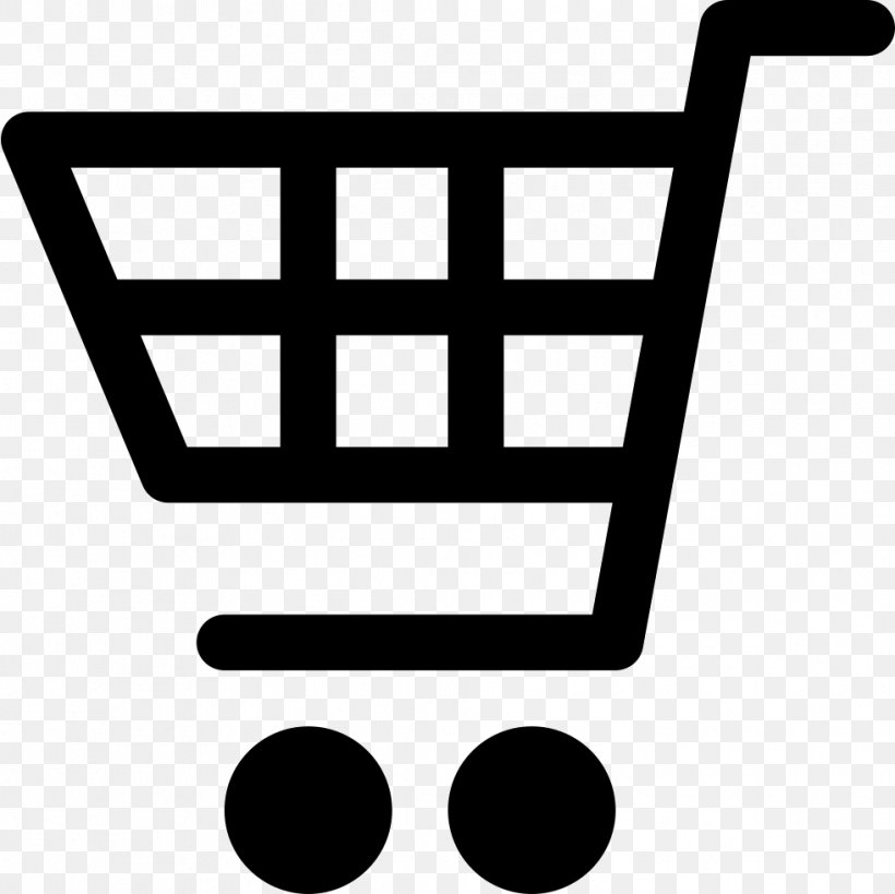 Shopping Cart Clip Art, PNG, 981x980px, Shopping Cart, Area, Black, Black And White, Brand Download Free