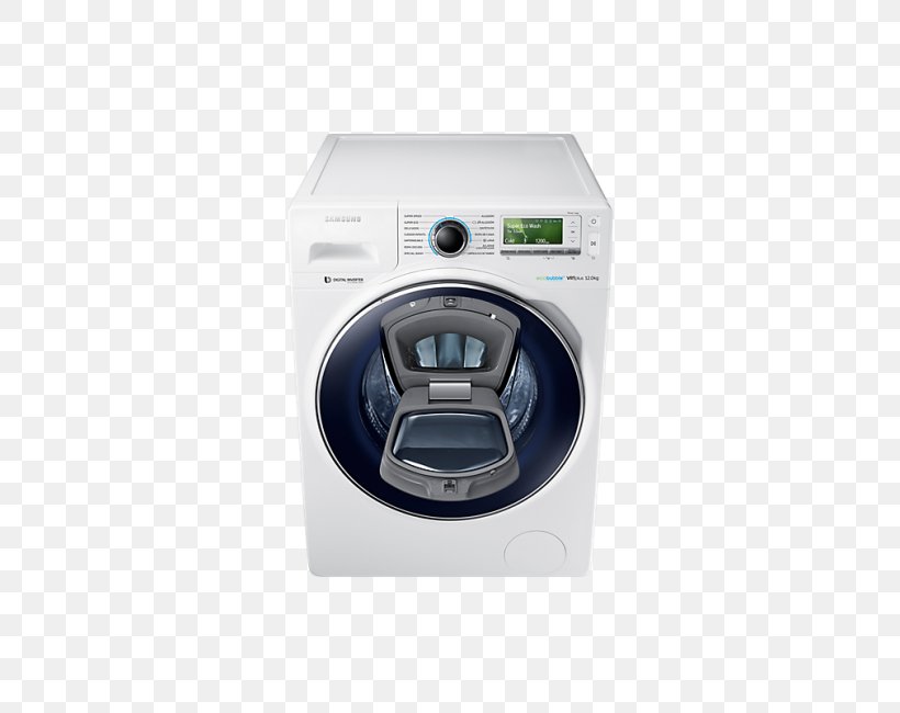 Washing Machines Samsung WW11K8412OW Samsung AddWash WF15K6500, PNG, 650x650px, Washing Machines, Cleaning, Clothes Dryer, Home Appliance, Laundry Download Free