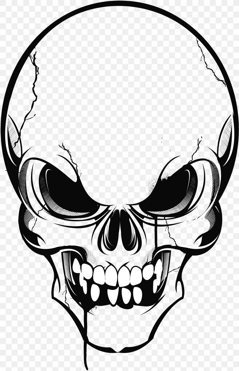 Calavera Skull Drawing Clip Art, PNG, 2473x3840px, Calavera, Artwork, Black And White, Bone, Drawing Download Free