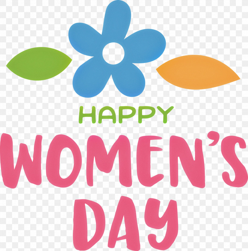 Happy Women’s Day Women’s Day, PNG, 2967x3000px, Logo, Chemical Symbol, Chemistry, Flower, Geometry Download Free