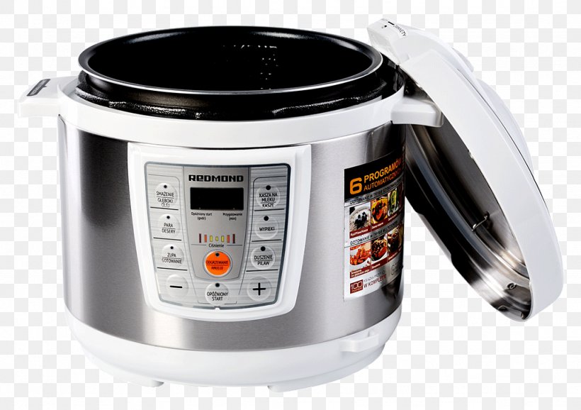 Rice Cookers Multicooker Food Processor Redmond, PNG, 1024x723px, Rice Cookers, Bialy, Cooker, Food, Food Processor Download Free