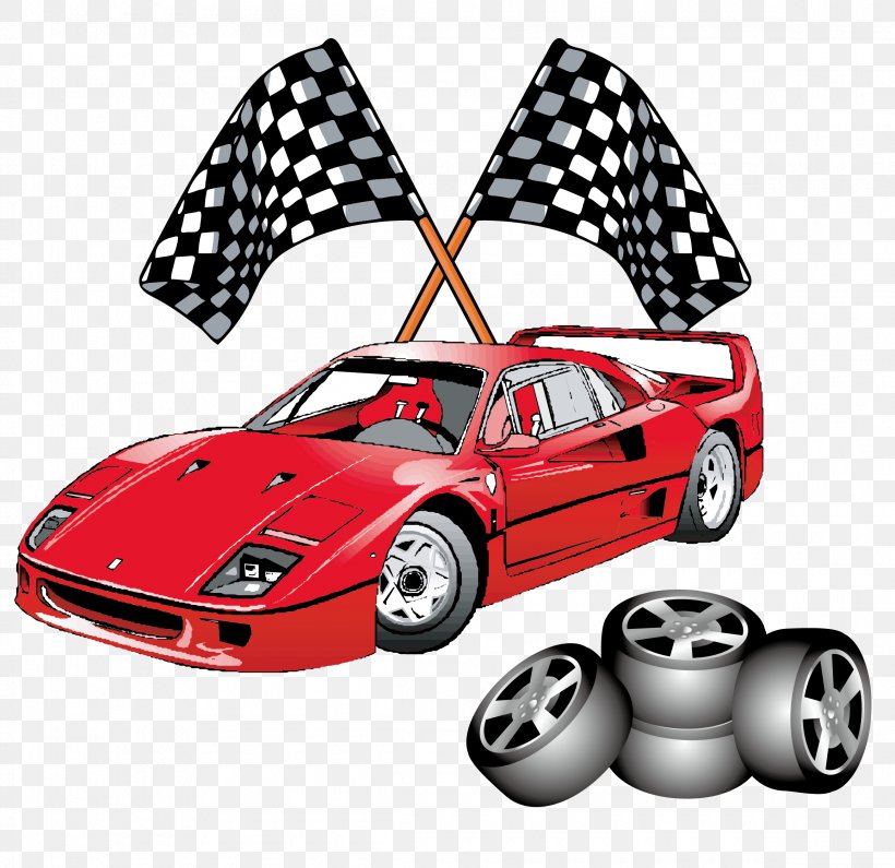 Sports Car Auto Racing Racing Flags, PNG, 2315x2247px, Car, Auto Racing, Automotive Design, Brand, Drapeau Xe0 Damier Download Free