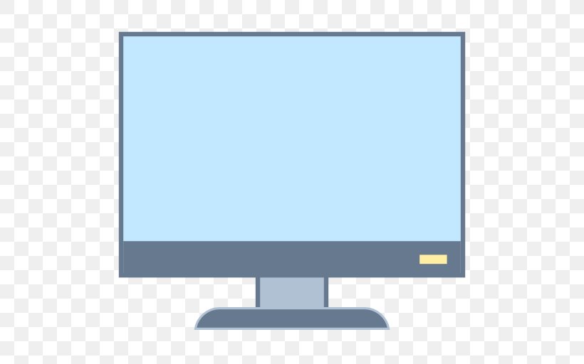 LCD Television Computer Monitors Display Device Computer Software, PNG, 512x512px, Television, Area, Blue, Brand, Computer Icon Download Free