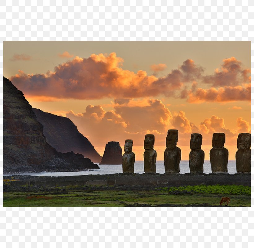 Moai Anakena Orongo Ahu Tongariki Hanga Roa, PNG, 800x800px, Moai, Ahu, Ahu Tongariki, Anakena, Archaeological Site Download Free