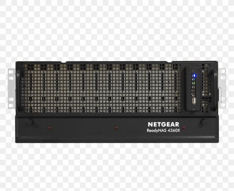 Network Storage Systems Data Storage NETGEAR ReadyNAS 4360X 60-bay NAS NETGEAR ReadyNAS 4360S 60-bay NAS, PNG, 900x736px, 10 Gigabit Ethernet, Network Storage Systems, Audio Receiver, Computer Component, Computer Network Download Free