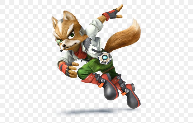 Star Fox Super Smash Bros. For Nintendo 3DS And Wii U Super Smash Bros. Brawl Lylat Wars Super Smash Bros. Melee, PNG, 530x524px, Star Fox, Action Figure, Carnivoran, Dog Like Mammal, Fictional Character Download Free