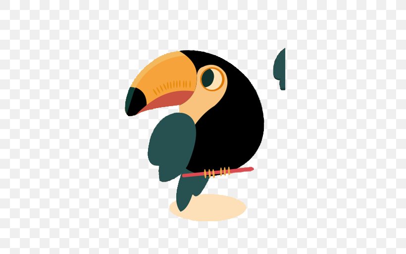 Bird True Parrot Clip Art, PNG, 512x512px, Bird, Animation, Beak, Cartoon, Drawing Download Free
