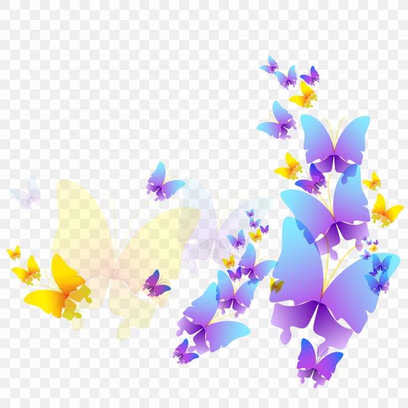 Butterfly Digital Image Clip Art, PNG, 4134x4134px, 3d Computer Graphics, Butterfly, Autodesk 3ds Max, Branch, Butterflies And Moths Download Free