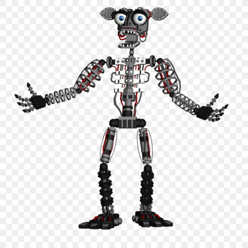 Five Nights At Freddy's 2 Endoskeleton Digital Art, PNG, 894x894px ...