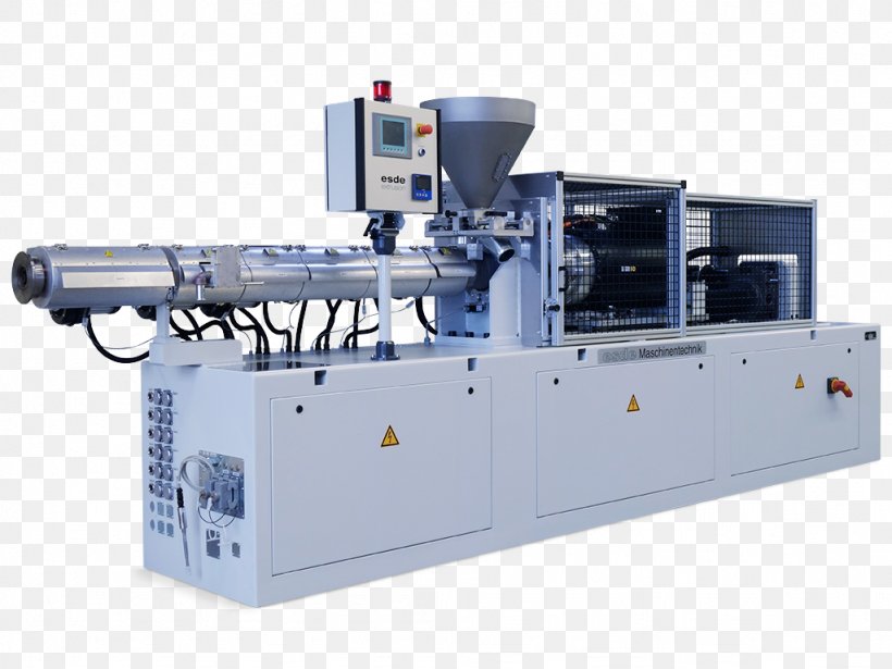Machine Thermoplastic Extrusion Esde Maschinentechnik GmbH, PNG, 1024x768px, Machine, Cylinder, Direct Drive Mechanism, Energy, Extrusion Download Free