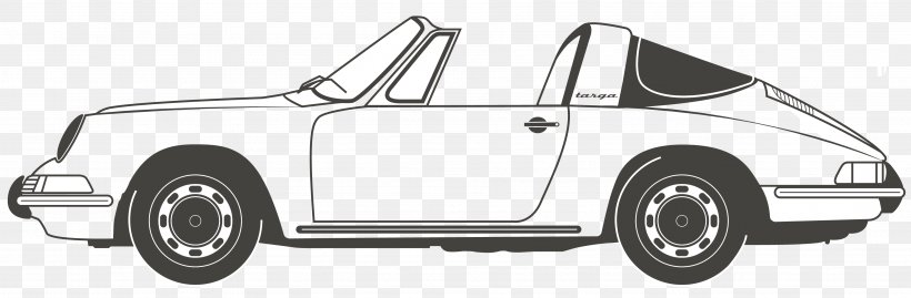 Car Porsche 911 Porsche 912 Number Matching, PNG, 3779x1242px, Car, Automotive Design, Automotive Exterior, Black And White, Brand Download Free