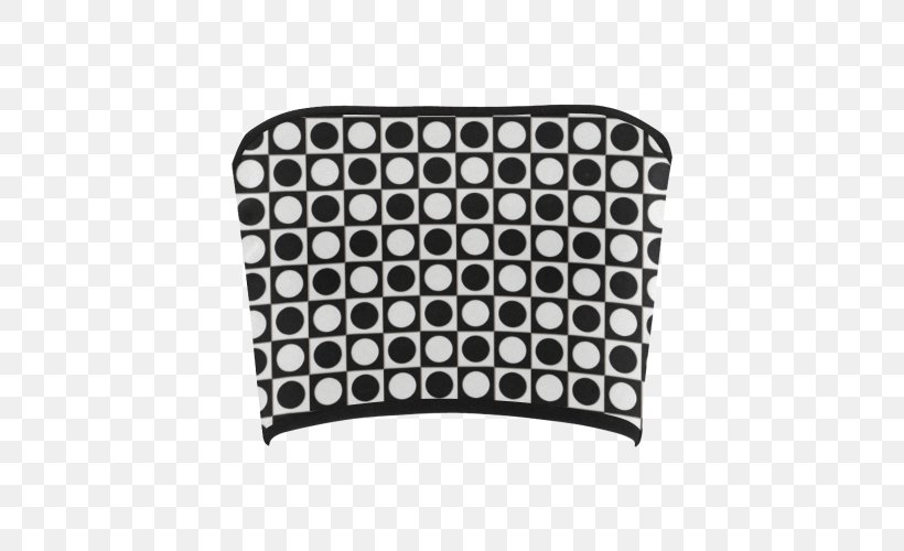 Polka Dot White Rectangle Black M, PNG, 500x500px, Polka Dot, Black, Black And White, Black M, Polka Download Free