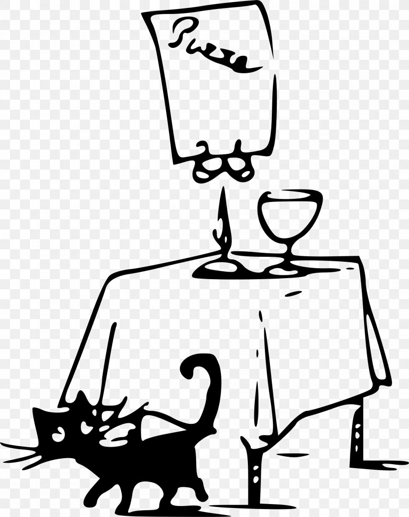 Cat Table Clip Art, PNG, 1896x2400px, Cat, Area, Artwork, Black, Black And White Download Free