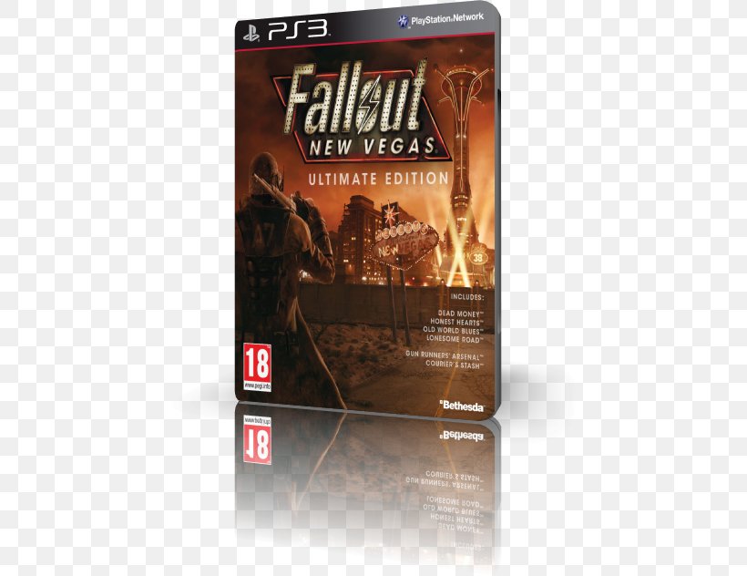 Fallout New Vegas Fallout 3 Xbox 360 Fallout New Vegas Video Game Png 442x632px Fallout New