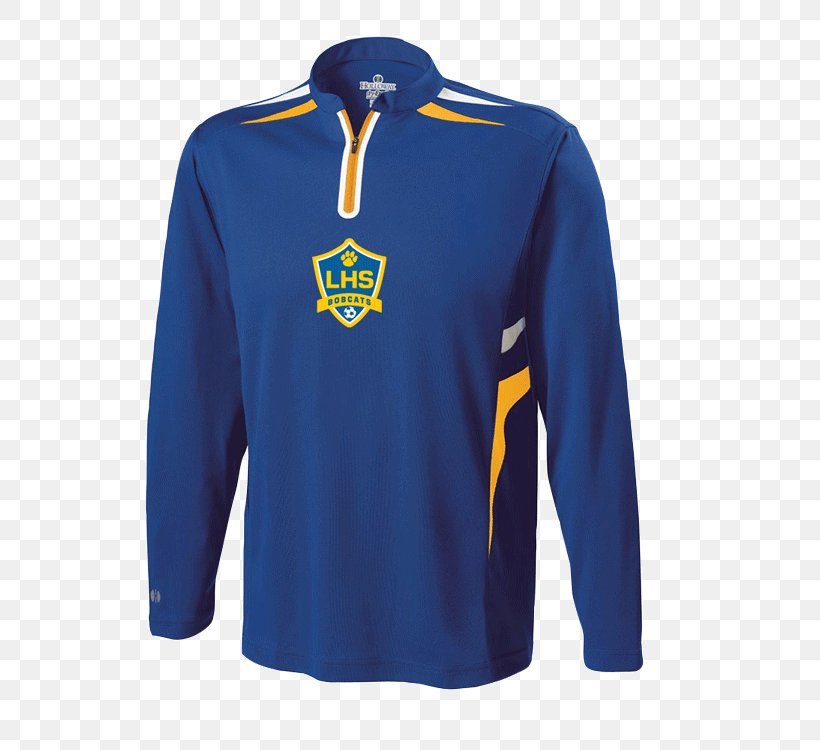 Long-sleeved T-shirt Long-sleeved T-shirt Sports Fan Jersey, PNG, 750x750px, Tshirt, Active Shirt, Blue, Bluza, Cobalt Blue Download Free