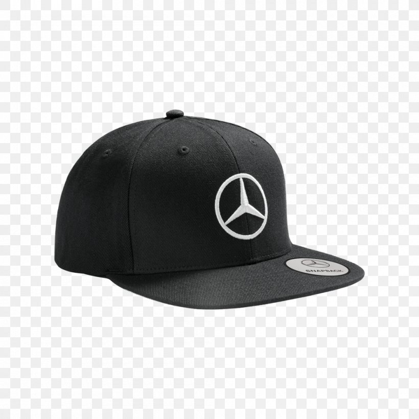Mercedes-Benz SLR McLaren Mercedes AMG Petronas F1 Team T-shirt, PNG, 1000x1000px, Mercedes, Baseball Cap, Black, Brand, Cap Download Free