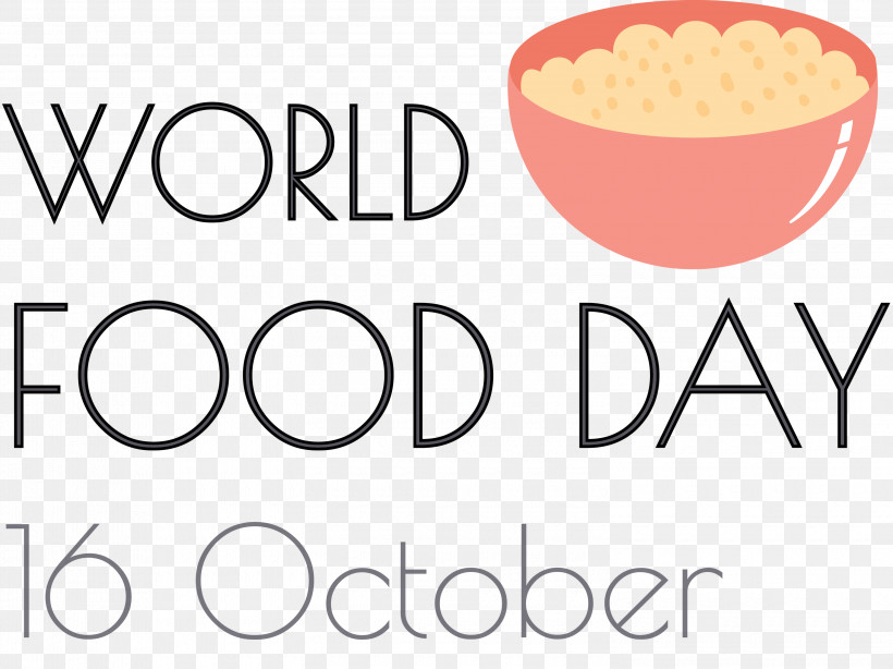 World Food Day, PNG, 3000x2248px, World Food Day, Geometry, Happiness, Line, Logo Download Free