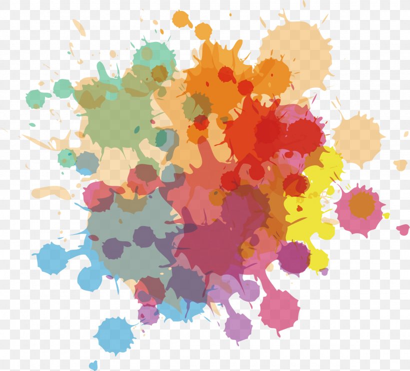 Ink Watercolor Painting Euclidean Vector, PNG, 2360x2139px, Ink, Color, Floral Design, Flower, Flower Arranging Download Free