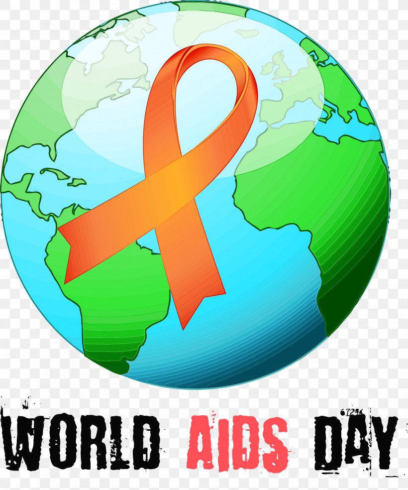 Logo World Earth, PNG, 2499x3000px, World Aids Day, Earth, Logo, Paint, Watercolor Download Free