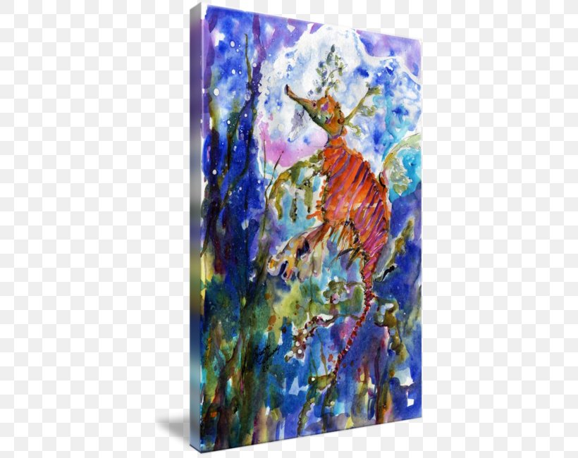 Seahorse Watercolor Painting Acrylic Paint, PNG, 387x650px, Seahorse, Acrylic Paint, Acrylic Resin, Art, Artwork Download Free
