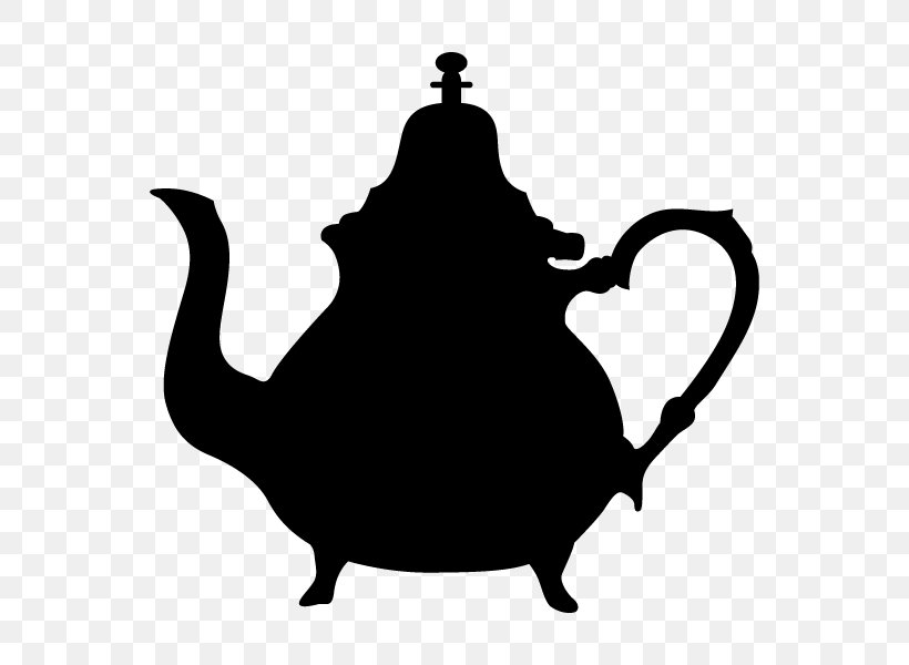 Teapot Tea Bag Cafe Coffee, PNG, 600x600px, Teapot, Black And White, Cafe, Coffee, Drawing Download Free
