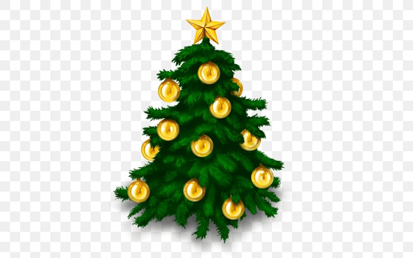 Christmas Tree Santa Claus Clip Art, PNG, 512x512px, Christmas Tree, Christmas, Christmas Decoration, Christmas Ornament, Conifer Download Free