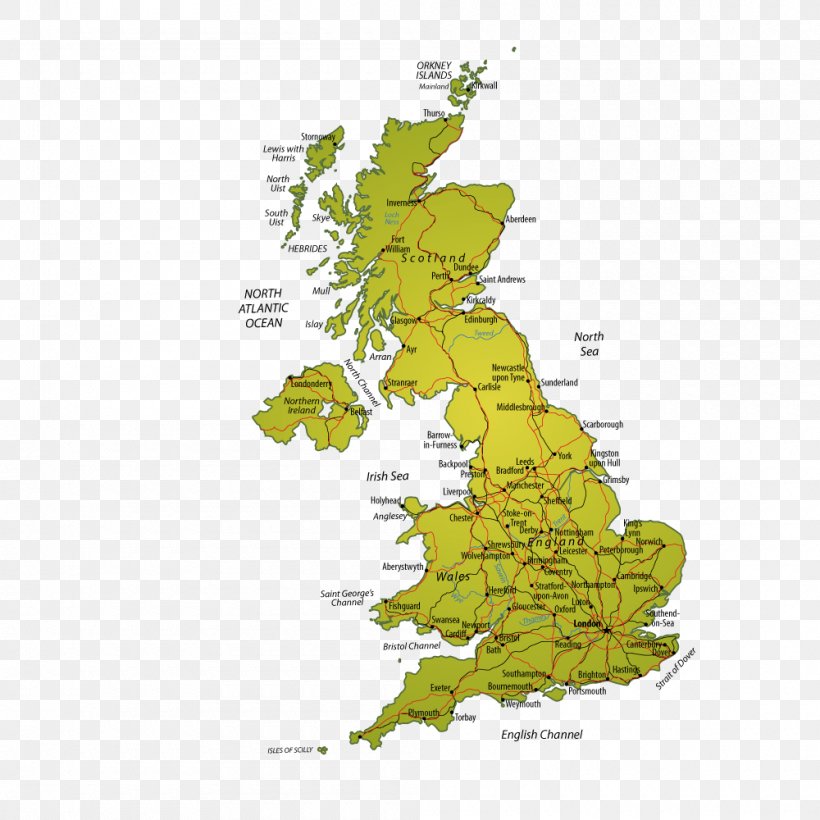 England British Isles Blank Map Vector Graphics, PNG, 1000x1000px, England, Area, Blank Map, British Isles, Cartography Download Free