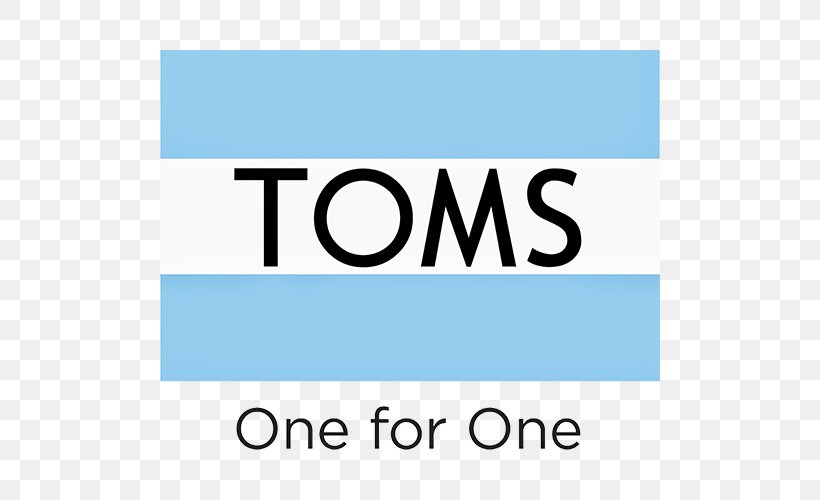Logo Brand Toms Shoes Clothing, PNG, 500x500px, Logo, Area, Banner, Blue, Brand Download Free