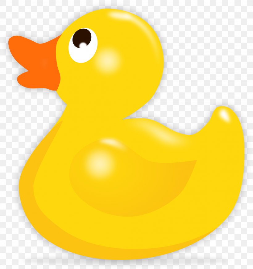 Rubber Duck Clip Art Vector Graphics Free Content, PNG, 1986x2115px, Duck, Bath Toy, Beak, Bird, Drawing Download Free