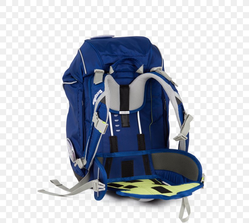 Backpack Ergobag Pack 6 Piece Set Satch Match Satchel, PNG, 736x736px, Backpack, Bag, Blue, Cobalt Blue, Electric Blue Download Free
