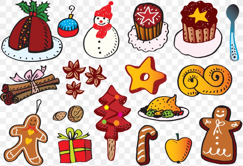 Christmas Tree Christmas Dinner Clip Art, PNG, 5936x4079px, Christmas, Christmas And Holiday Season, Christmas Card, Christmas Decoration, Christmas Dinner Download Free