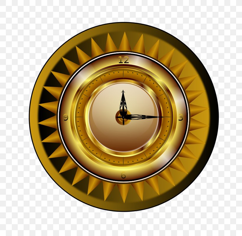 Quartz Clock Gold Alarm Clocks, PNG, 800x800px, Clock, Alarm Clocks, Analog Watch, Brass, Digital Clock Download Free