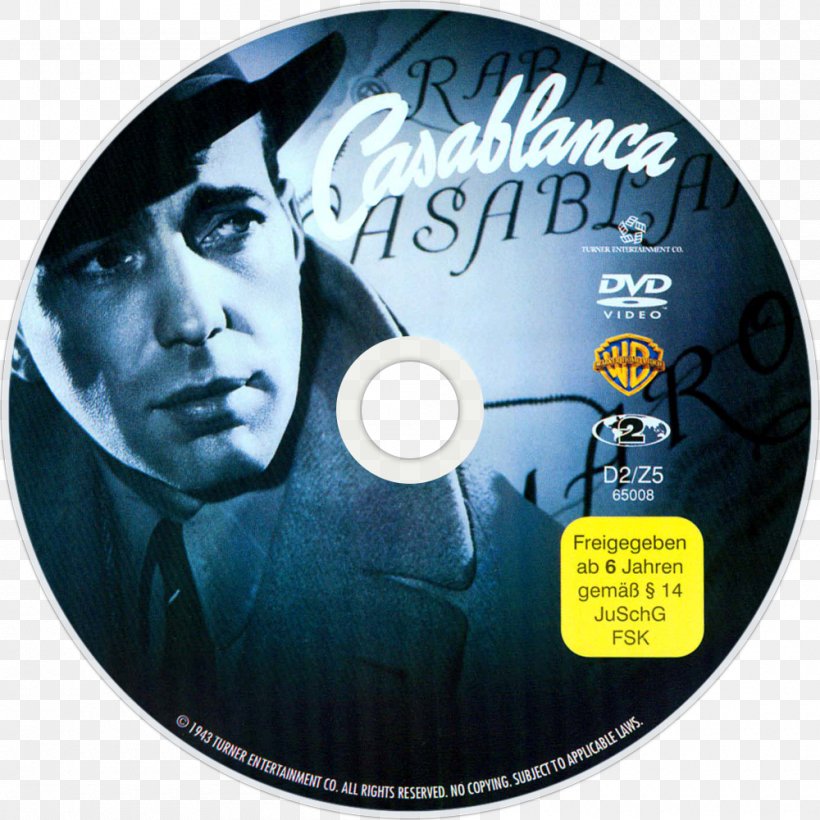 Blu-ray Disc Compact Disc DVD Film Television, PNG, 1000x1000px, Bluray Disc, Casablanca, Cinema, Compact Disc, Disk Image Download Free