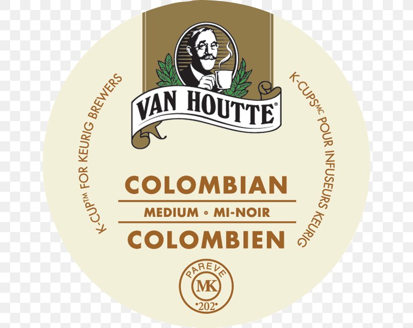 Coffee Van Houtte Font Ingredient Hazelnut, PNG, 650x650px, Coffee, Brand, English Language, Food, Hazelnut Download Free