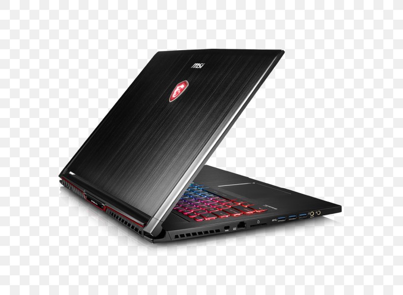 Laptop MSI GS73VR Stealth Pro MSI GS63 Stealth Pro, PNG, 600x600px, Laptop, Central Processing Unit, Computer, Ddr4 Sdram, Electronic Device Download Free