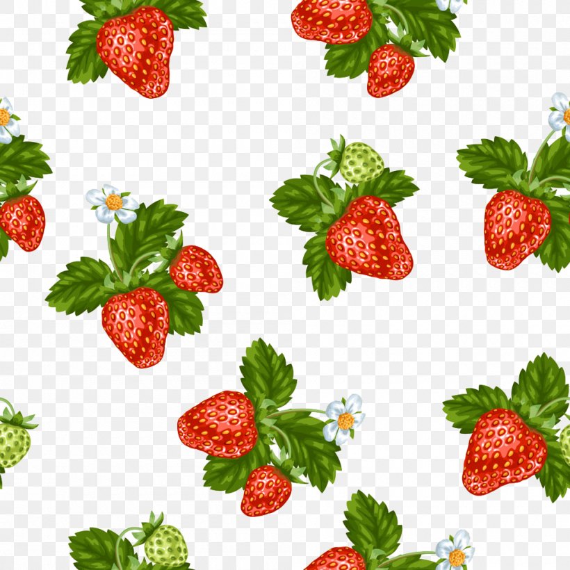 Strawberry Photography Leaf, PNG, 1000x1000px, Berry, Food, Fruit, Frutti Di Bosco, Leaf Download Free