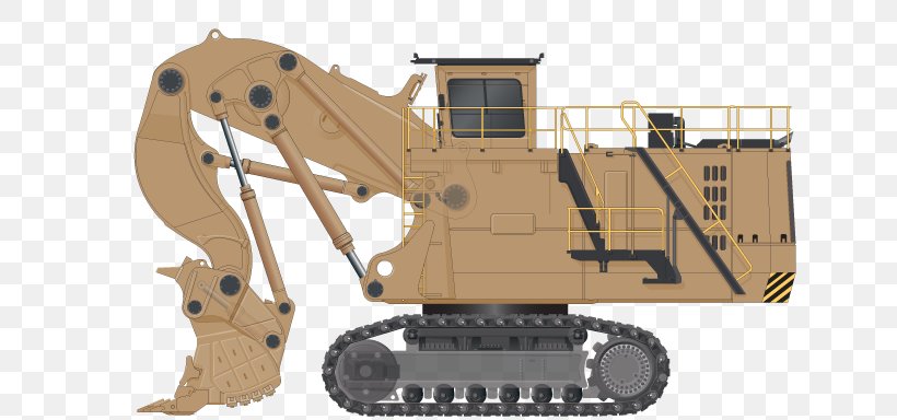 Bucyrus-Erie Caterpillar Inc. RH 400 Shovel Excavator, PNG, 710x384px, Bucyruserie, Backhoe, Caterpillar Inc, Excavator, Hydraulics Download Free