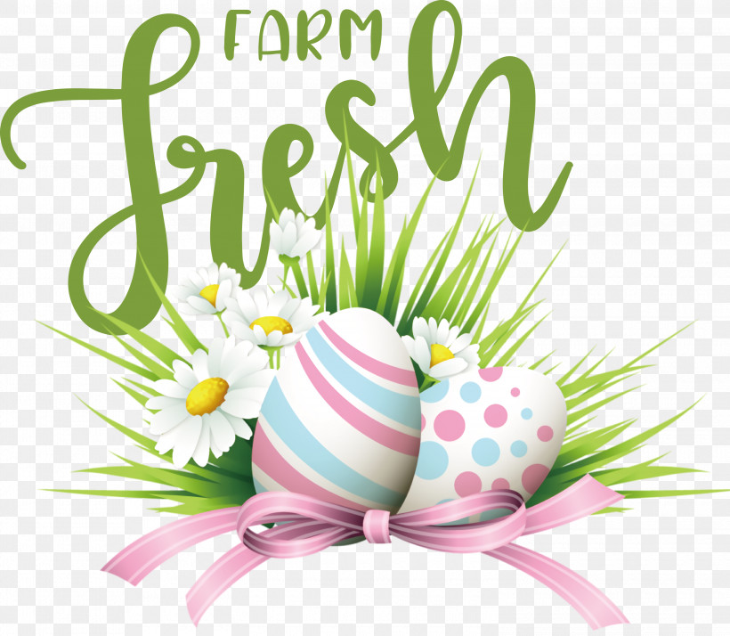 Farm Fresh, PNG, 3000x2613px, Farm Fresh, Easter Egg, Egg, Floral Design, Meter Download Free