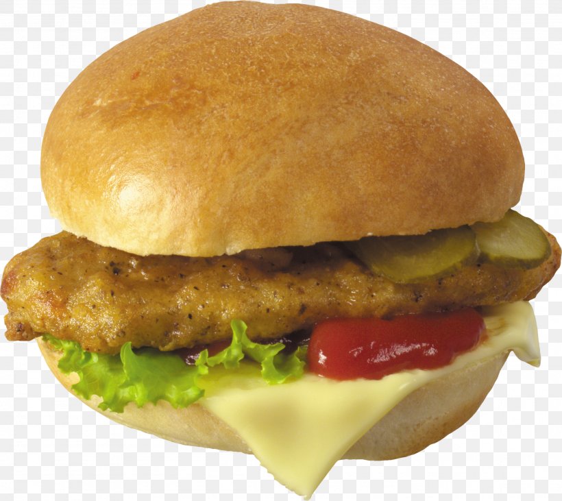 Hamburger Fast Food Hot Dog Breakfast Sandwich Fried Chicken, PNG, 2307x2057px, Hamburger, American Food, Blt, Breakfast Sandwich, Buffalo Burger Download Free