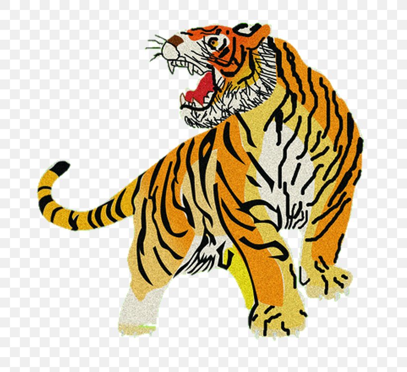 Tiger Clip Art, PNG, 750x750px, Tiger, Animal, Animal Figure, Art, Big Cat Download Free