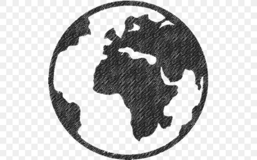 World Map Globe, PNG, 512x512px, World, Black, Black And White, Globe, Internet Download Free