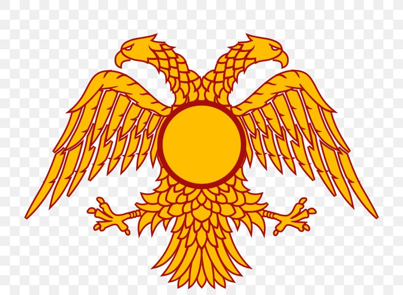 Byzantine Empire Double-headed Eagle Palaiologos Flag History, PNG, 722x600px, Byzantine Empire, Artwork, Beak, Bird, Doubleheaded Eagle Download Free