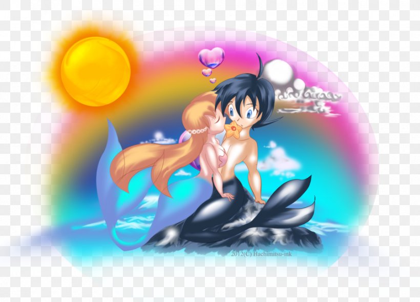 Cartoon The Misty Mermaid Computer, PNG, 900x647px, Watercolor, Cartoon, Flower, Frame, Heart Download Free